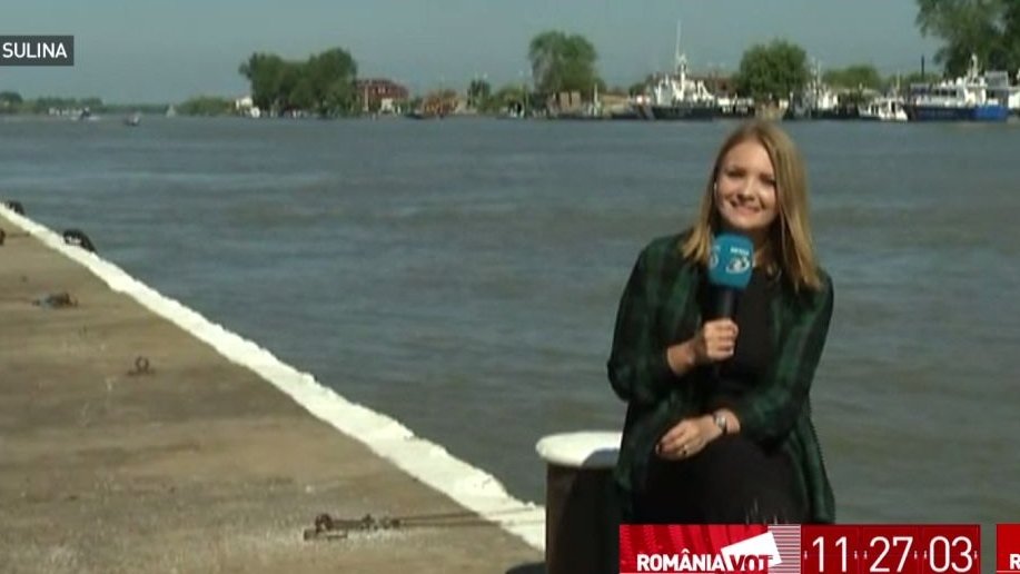 Transmisiuni speciale în ziua alegerilor. Corespondenţă din Sulina, de pe malul Dunării