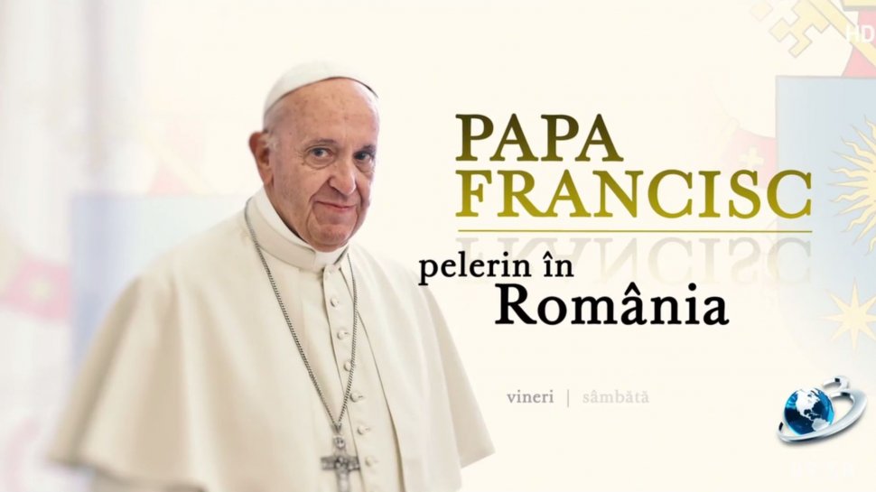 România deschide porțile istoriei. Urmărește marea vizită a Papei Francisc în România la Antena 3