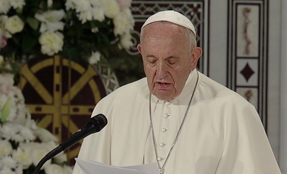 Papa în România. Discursul integral al Papei Francisc la întâlnirea cu Patriarhul Daniel - „Am venit ca frate pelerin”
