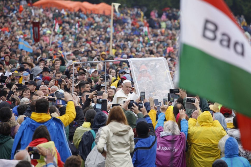 Papa Francisc, predică ținută la slujba de la Șumuleu Ciuc: Pelerinajul cinstește tradițiile românești