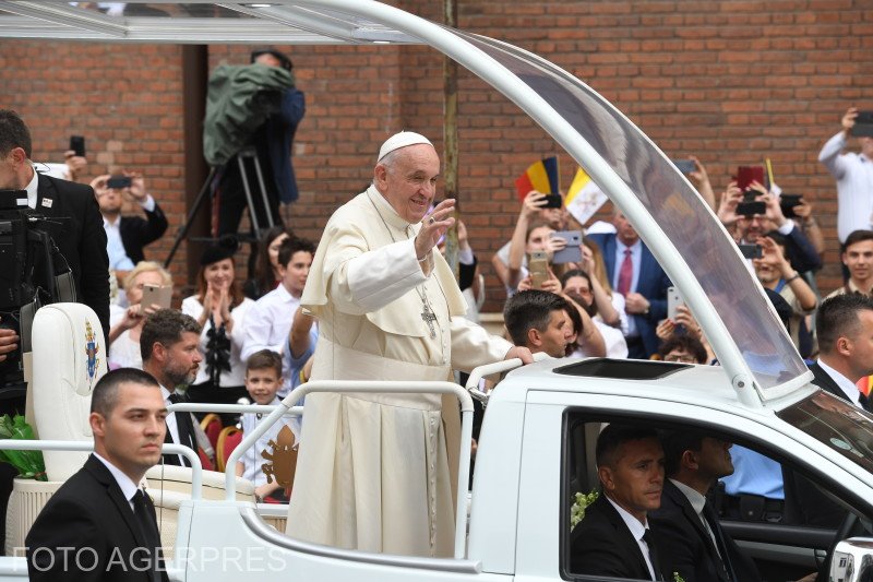 Imagine spectaculoasă din România postată de Papa Francisc pe contul de Instagram - FOTO