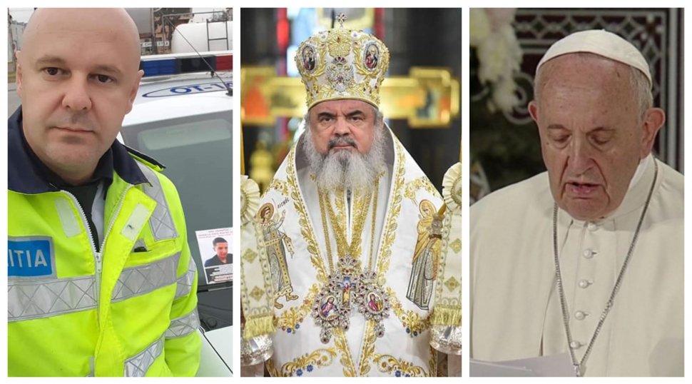  Polițistul Viorel îl provoacă pe Patriarhul Daniel să-și doneze salariul pe o lună pentru un copil cu cancer: Mi-a venit ideea după întâlnirea Prefericitului Daniel cu Papa Francisc