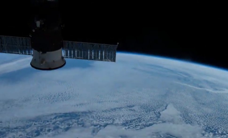 Imagini uimitoare cu Pământul, surprinse de un astronaut de pe Stația Spațială Internațională - VIDEO