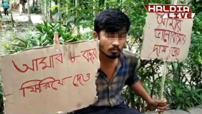 S-a despărțit de iubită după opt ani, dar nu s-a împăcat deloc cu gândul că nu vor mai fi împreună. Bărbatul s-a decis să intre în greva foamei chiar în fața casei femeii. Totul a luat o turnură neașteptată (FOTO) 598243