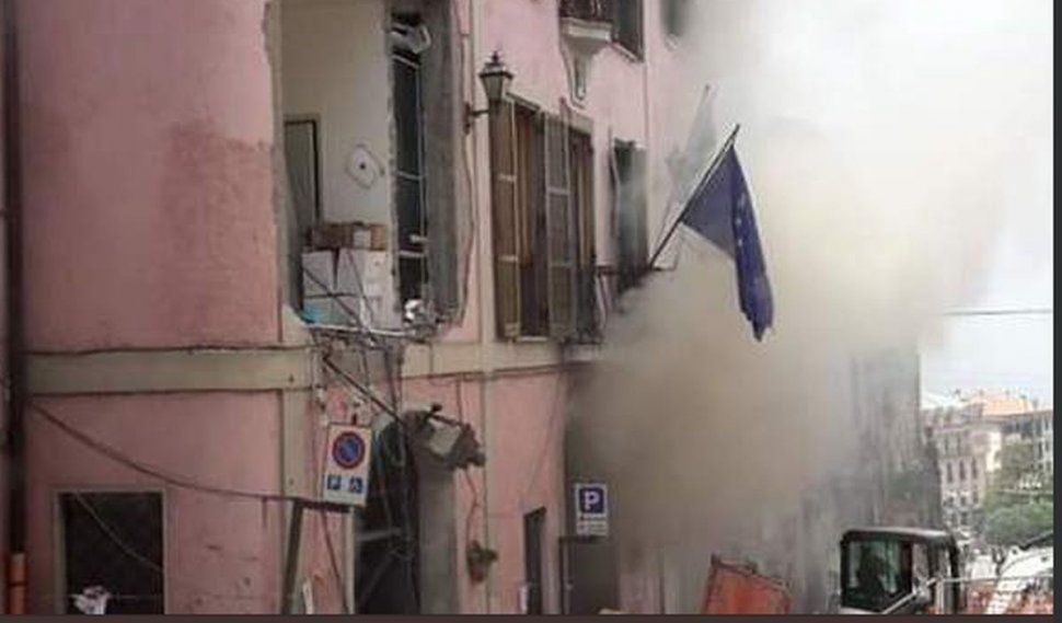 Explozie puternică în clădirea unei primării din Italia. Cel puțin zece răniți
