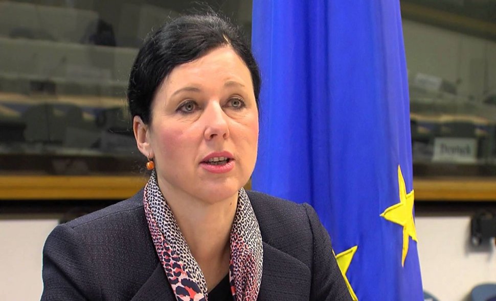 Vera Jourová: România nu se află în situaţia activării articolului 7 din Tratatul 
