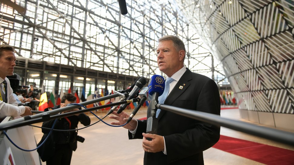 Klaus Iohannis, referitor la funcția de președinte al Consiliului European: „Să sperăm că vom avea un nume în scurt timp”