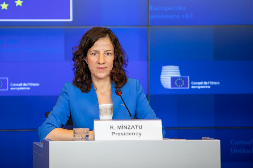 Roxana Mînzatu, la ultima reuniune a Consiliului Afaceri Generale (CAG), în format Coeziune, din timpul Președinției României la Consiliul Uniunii Europene: "Suntem mândri de acest mandat" 601530