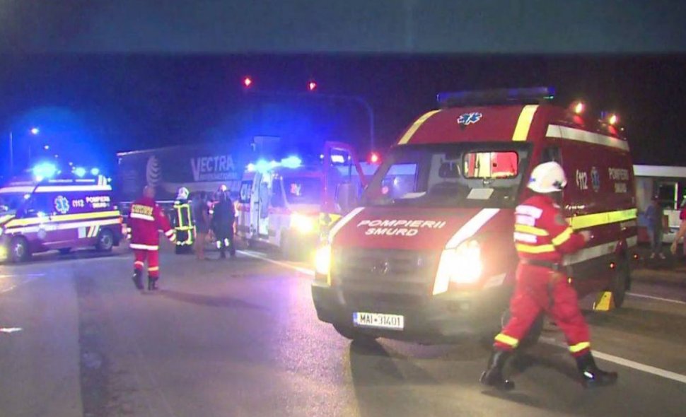 Accident extrem de grav în zona industrială a Aradului. 11 oameni au fost răniți