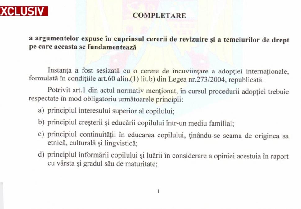Documentul care face lumină în cazul Sorinei, fetița din Baia de Aramă 604586