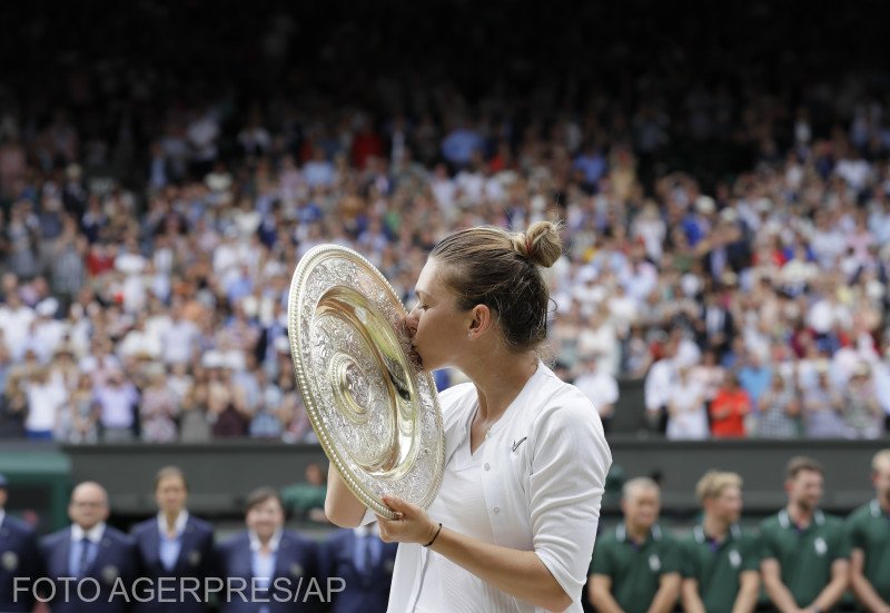 Simona Halep, victorie istorică la Wimbledon. Românca a reușit să câștige al doilea turneu de mare șlem VIDEO