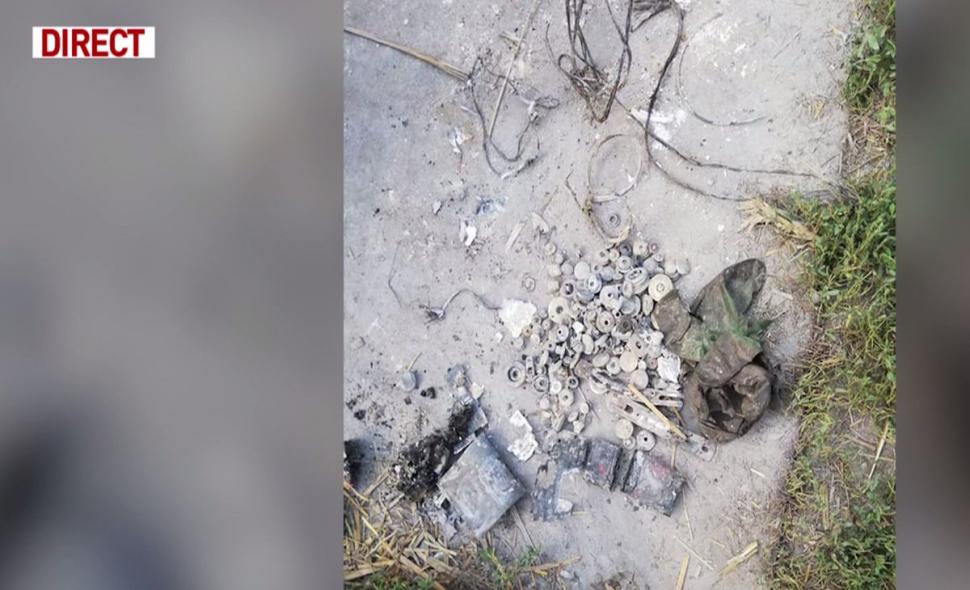 Așa arată resturile de oase și dinții pe care le-au găsit polițiștii în curtea suspectului în cazul Alexandrei 607438