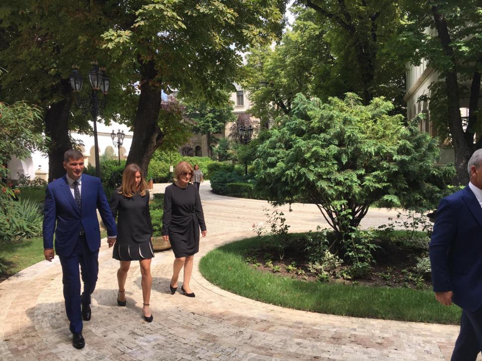 Simona Halep, decorată de Klaus Iohannis: „Sunt mândră că sunt româncă” - FOTO 607755