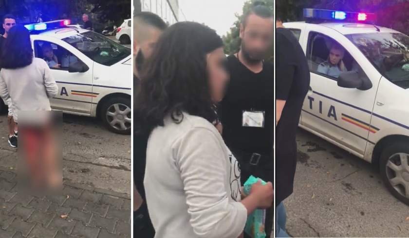 Imagini șocante filmate în Galați. Fată de 14 ani violată și rănită, ignorată de polițiști