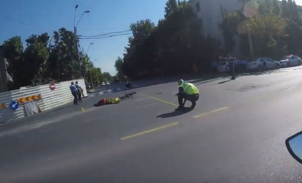 Accident rutier mortal pe Şoseaua Panduri din București. Un tânăr biciclist şi-a pierdut viaţa