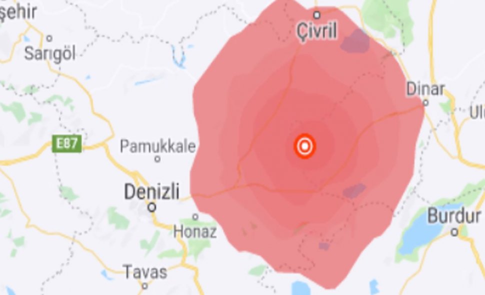 Cutremur puternic în Turcia în urmă cu scurt timp