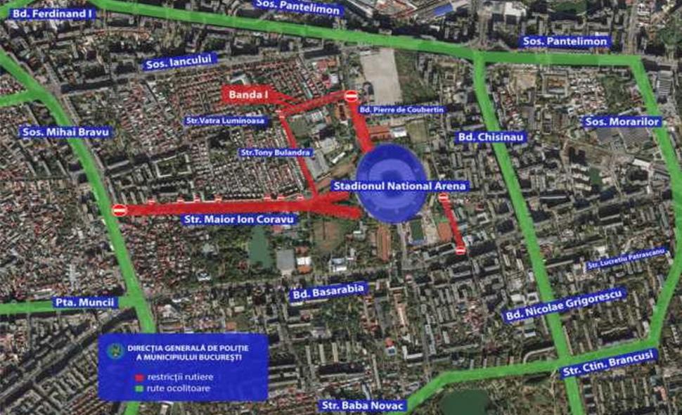 Concert Metallica 2019. Restricţii de circulaţie pentru concertul trupei Metallica din Bucureşti  609878