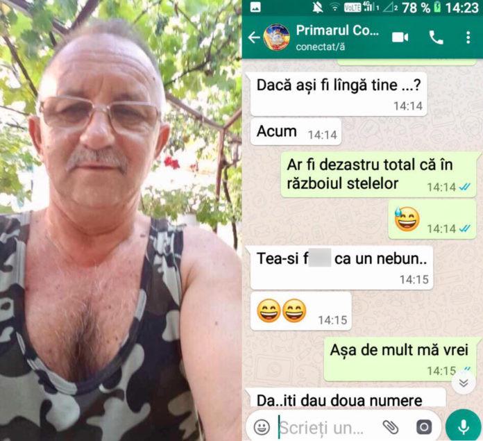 Scandal sexual cu un celebru primar din România. Edilul a poftit la amor nebun pe rețelele sociale: „Te f.. de te rup. Nu mă laud… am experienţă“ 609811