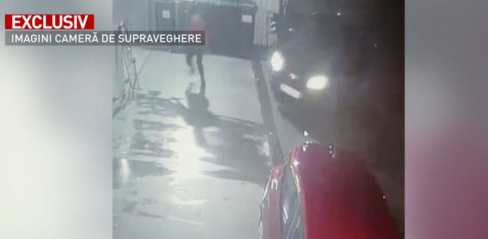 Incident uluitor în București. Un individ a încercat să omoare casiera unei benzinării - VIDEO
