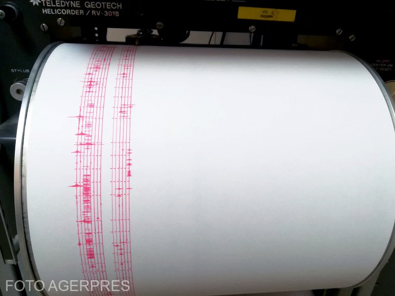Două cutremure în zona seismică Vrancea, la diferență de doar cinci minute, luni seara