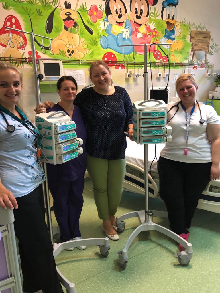 Fundația Mereu Aproape dotează cu aparatură medicală performantă secțiile de pediatrie și neonatologie ale mai multor spitale din țară 616704