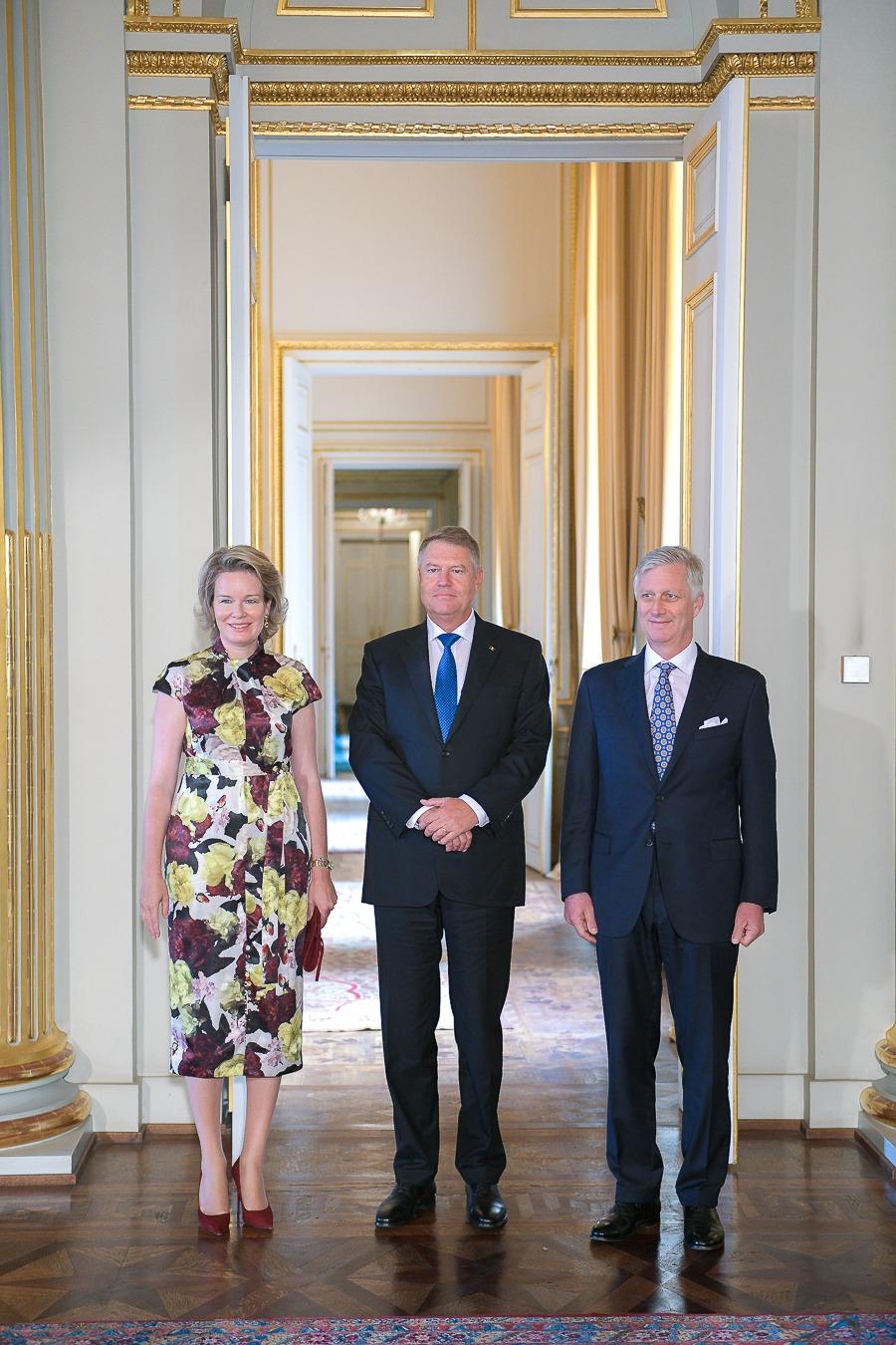 Preşedintele Klaus Iohannis, întâlnire cu regele Philippe, la Palatul Regal din Bruxelles 617367