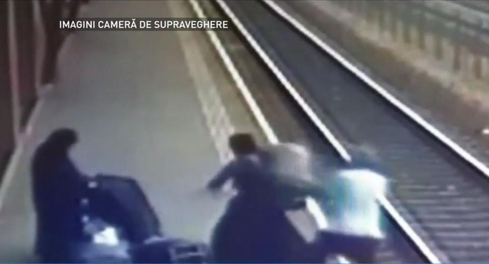 Ce s-a întâmplat cu falsele măicuțe din Vaslui, care au împins un bărbat pe şinele de cale ferată 619903