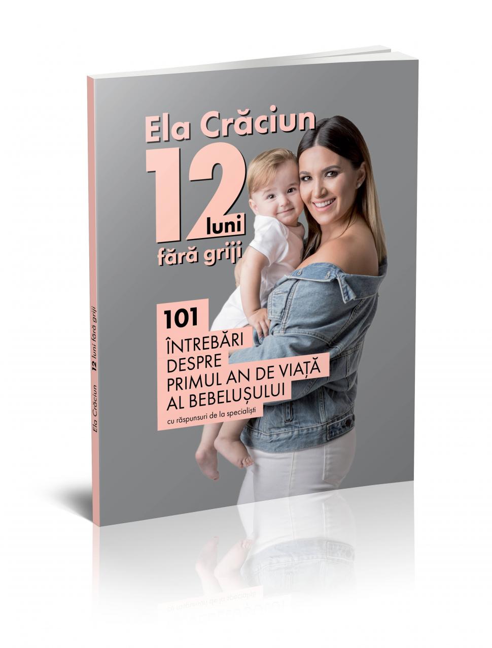 Ela Crăciun lansează “12 luni fără griji”, cartea considerată abecedarul mămicilor din România 620491