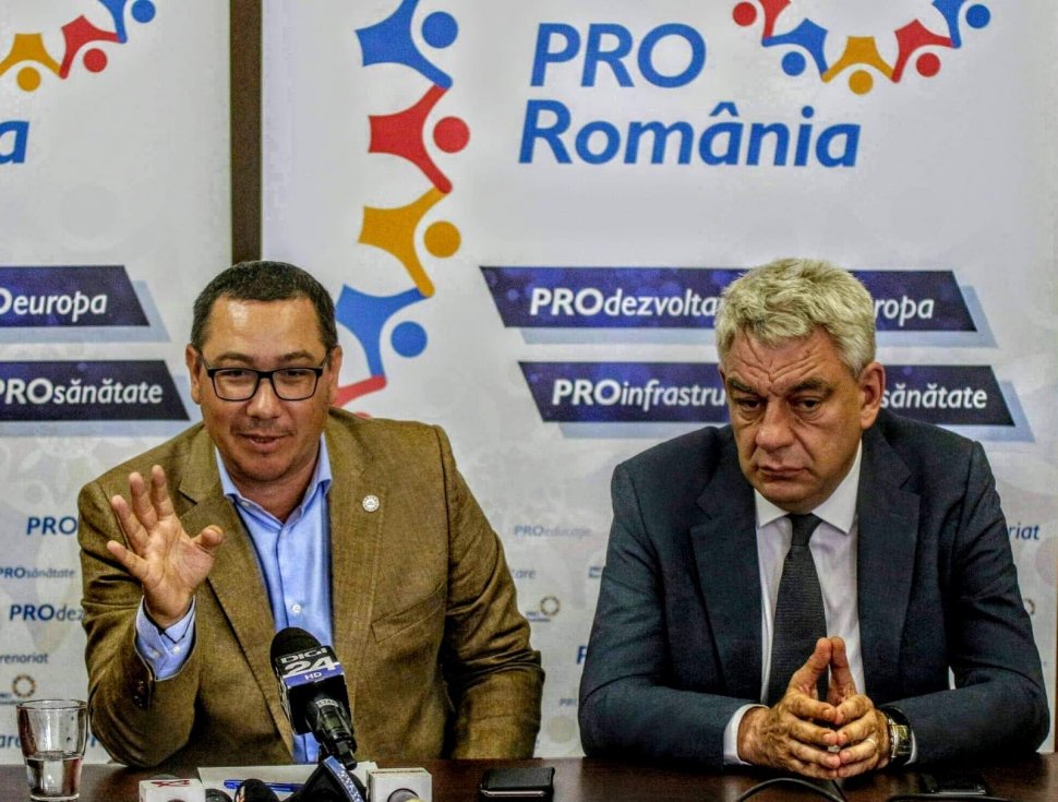 Scandal în toată regula în Pro România. Mihai Tudose îi cere demisia lui Ponta din fruntea partidului