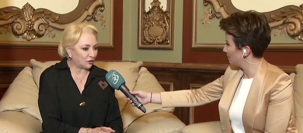 Viorica Dăncilă, în direct la Antena 3: „Eu cred că sunt în turul II. S-ar putea reduce diferența, dar șase procente sunt greu de recuperat”