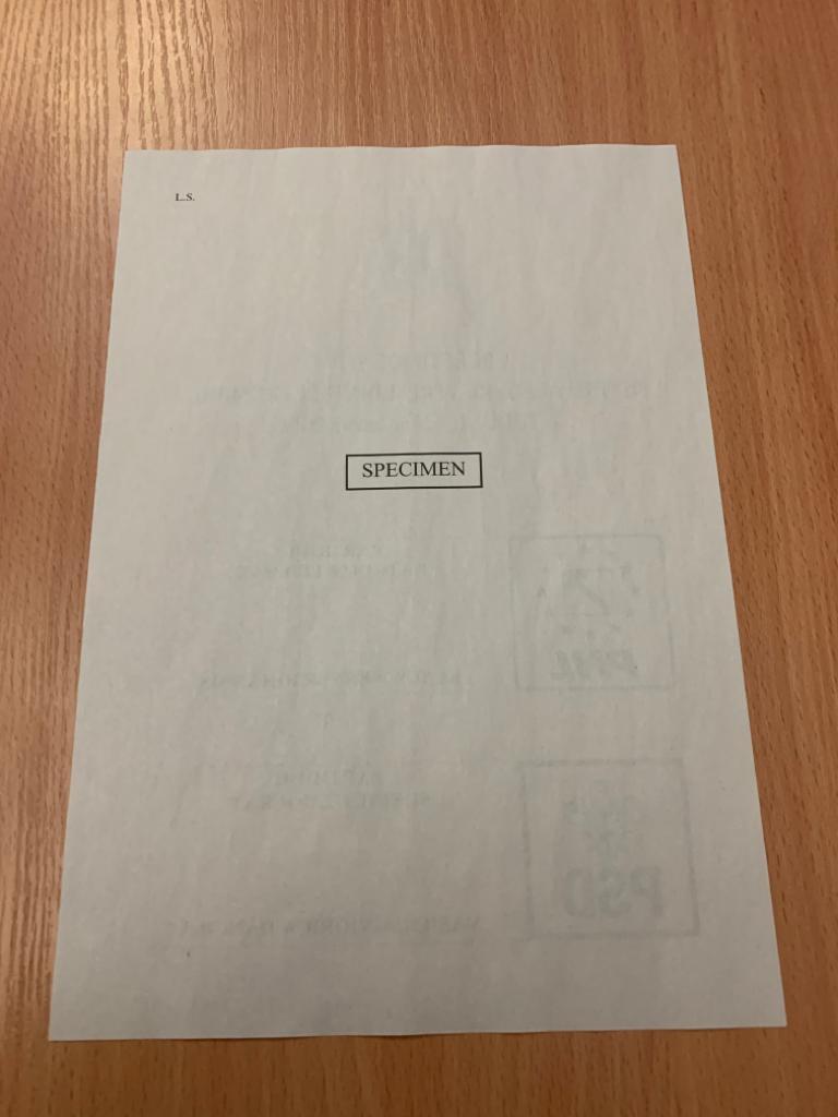 Cum va arăta buletinul de vot pentru turul doi al alegerilor prezidențiale. BEC a dat aprobarea 626168