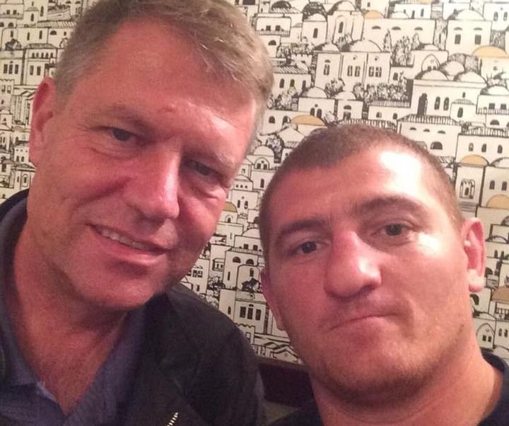 Cătălin Moroșanu, selfie cu Klaus Iohannis. Ce mesaj îi transmite președintelui 