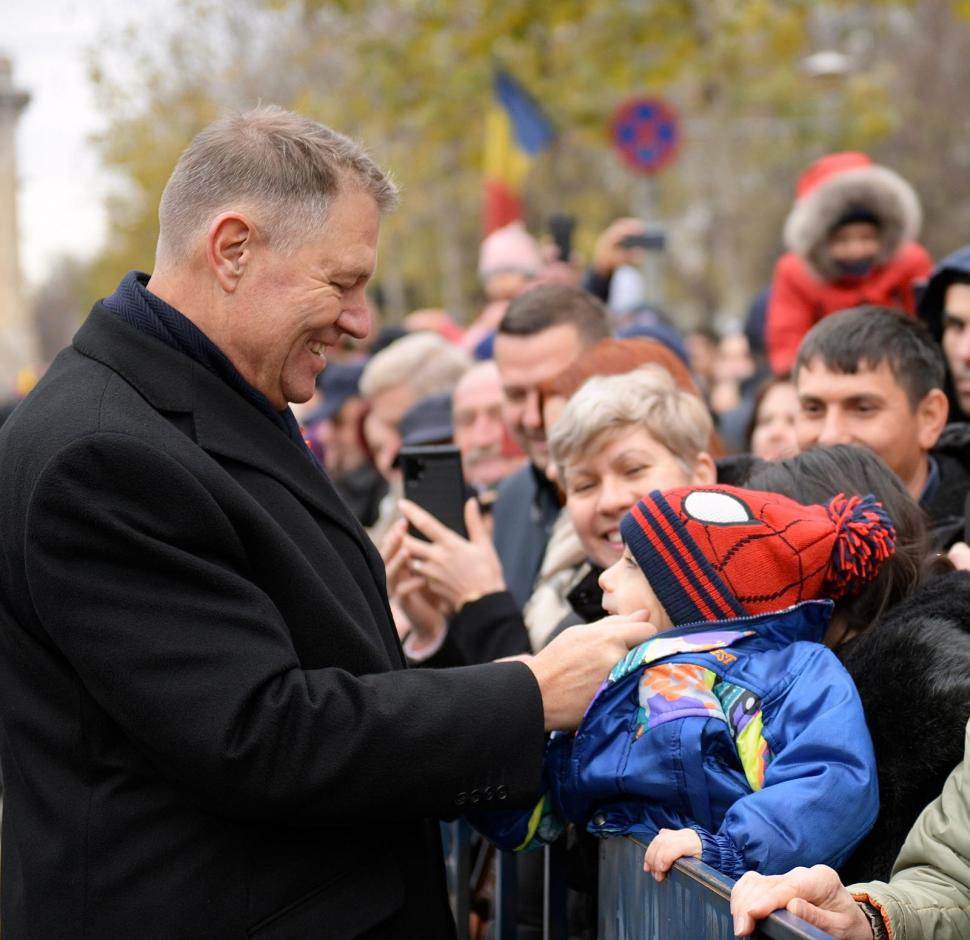 Cum a fost surprins Klaus Iohannis după paradă - FOTO 629286