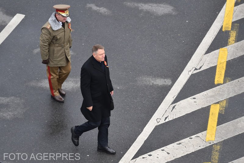 Cum a fost surprins Klaus Iohannis după paradă - FOTO