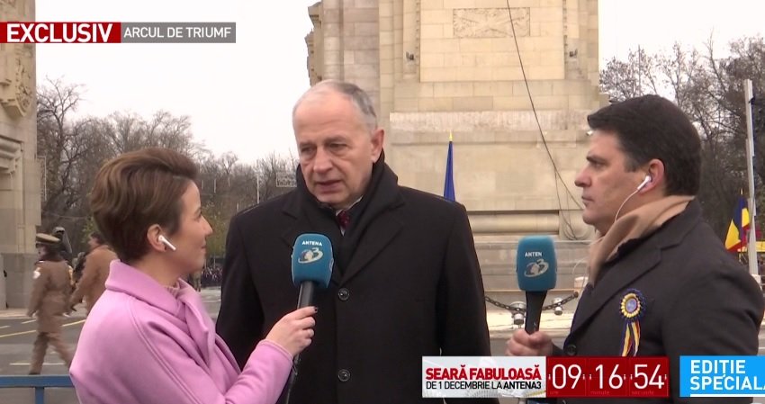 ZIUA ROMÂNIEI. Adjunctul secretarului general NATO, Mircea Geoană, la Antena 3: Trebuie să fim mai puternici din interior și mai uniți!