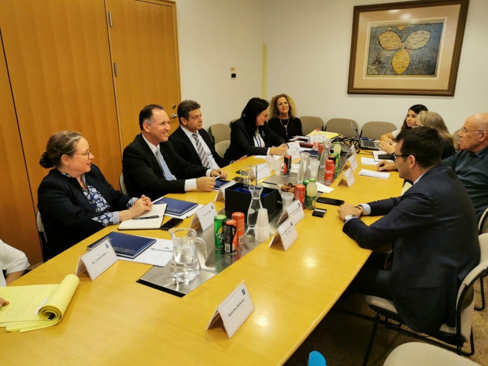 Cezar Marin, director general adjunct RoAid, acord cu Agenția Israelului de Cooperare Internațională pentru Dezvoltare, în vederea colaborării româno-israeliene