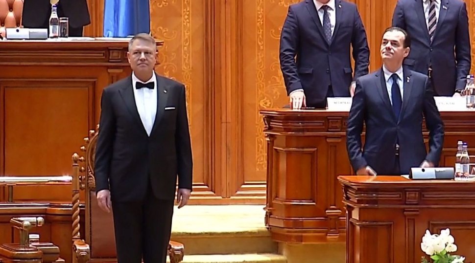 Klaus Iohannis a depus jurământul pentru al doilea mandat la Cotroceni: E momentul unei noi etape în România