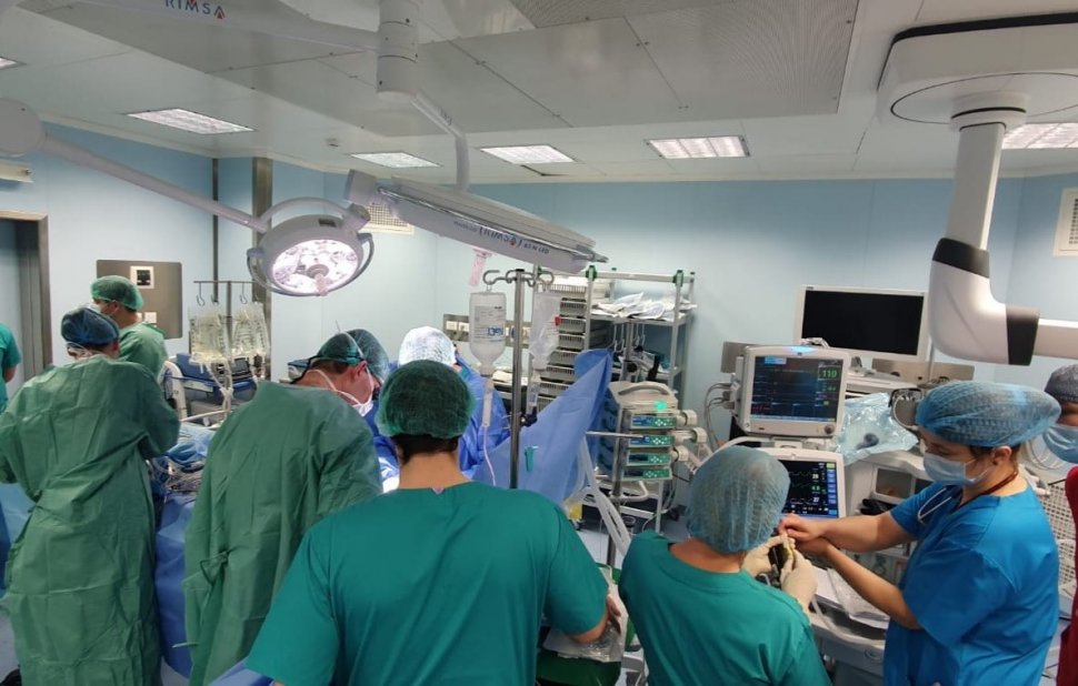 Prelevare multiplă de organe, la Spitalul Universitar de Urgență București
