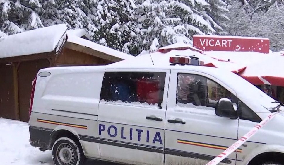 Momente de panică în Poiana Brașov. Bancomat aruncat în aer, zeci de turiști speriați