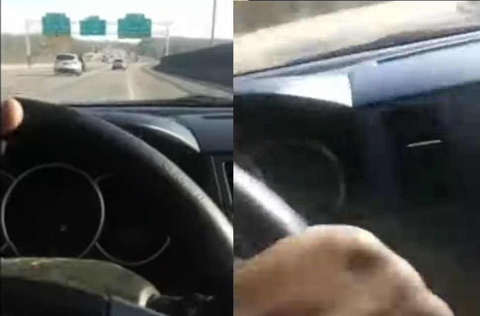 Momentul în care un șofer intră cu 150 km/h într-un parapet de beton. Totul a fost transmis LIVE, pe Facebook, iar imaginile au devenit virale!