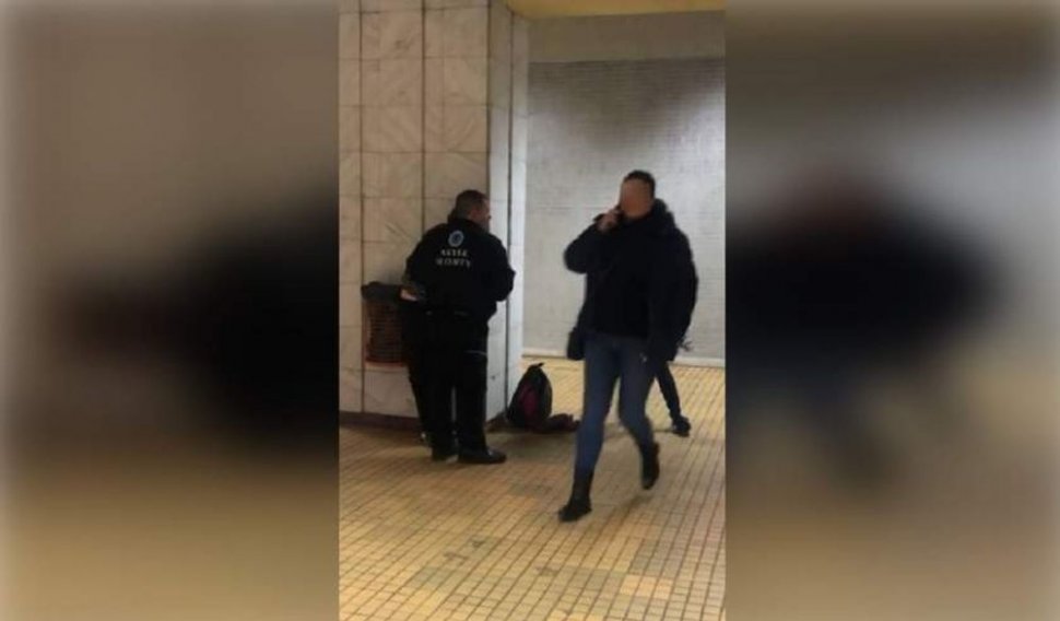 Clipe dramatice la metrou! O tânără a atacat mai mulți călători în stația Pipera - VIDEO