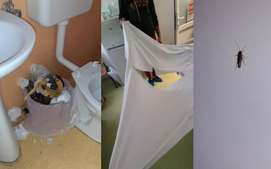 Imagini de groază în secţia de pediatrie a unui spital din România