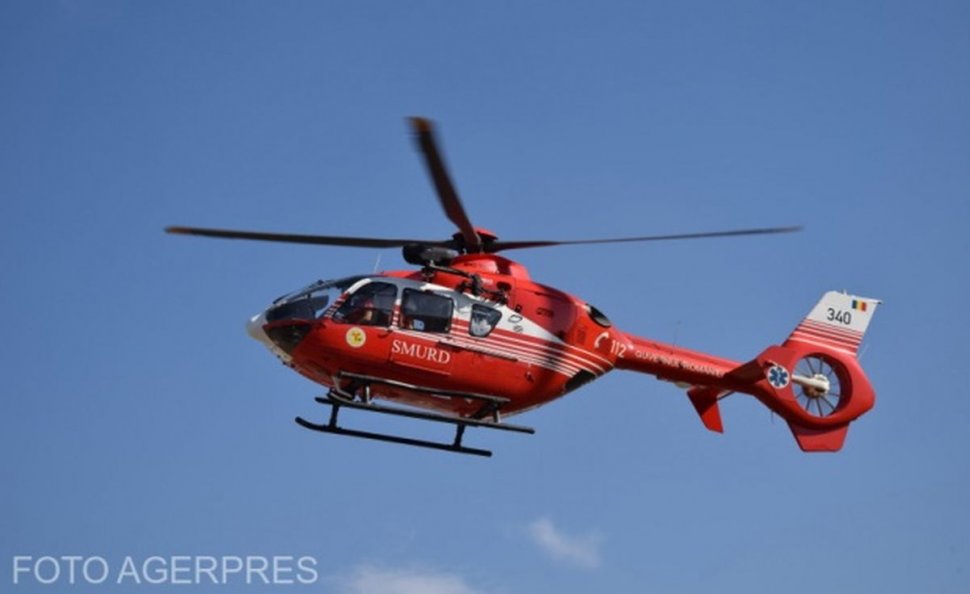 Elicopter SMURD, la un pas de tragedie din cauza unei defecțiuni tehnice. Abia predase un pacient la Cluj