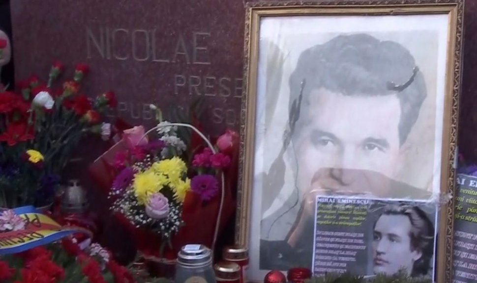 Aglomerație la mormântul lui Nicolae Ceaușescu. Se împlinesc 102 ani de la nașterea fostului președinte comunist