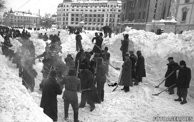 Cum a arătat cea mai grea iarnă din istoria României - GALERIE FOTO  641750