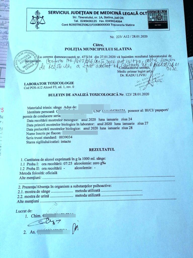 Șofer din Slatina, lăsat fără permis de conducere după ce a mâncat două mere 642199