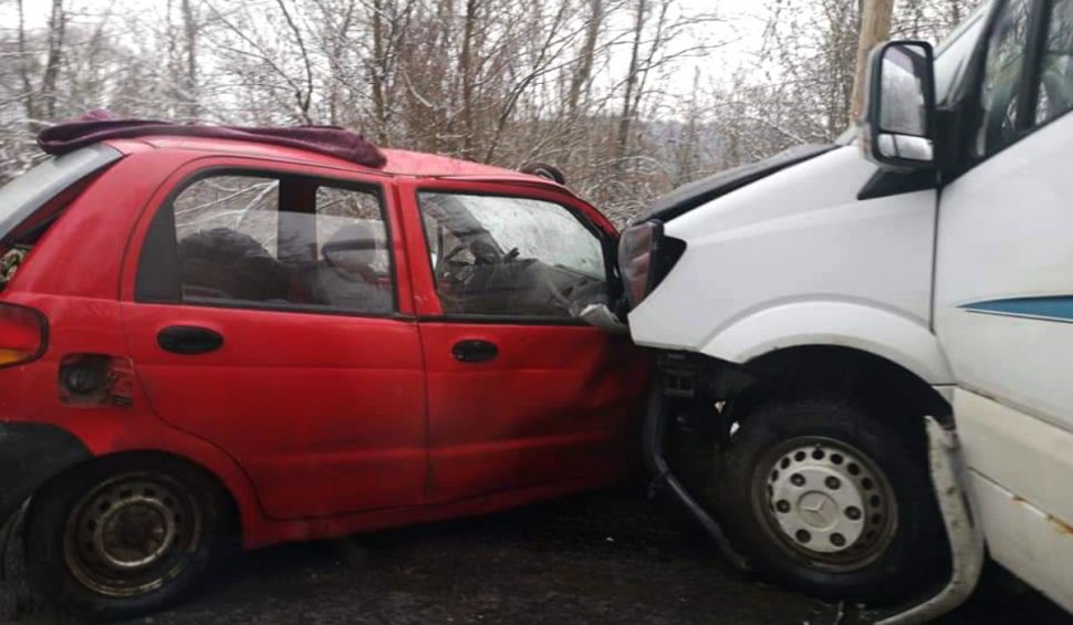 Doi oameni au murit într-un cumplit accident la Marpod, Sibiu