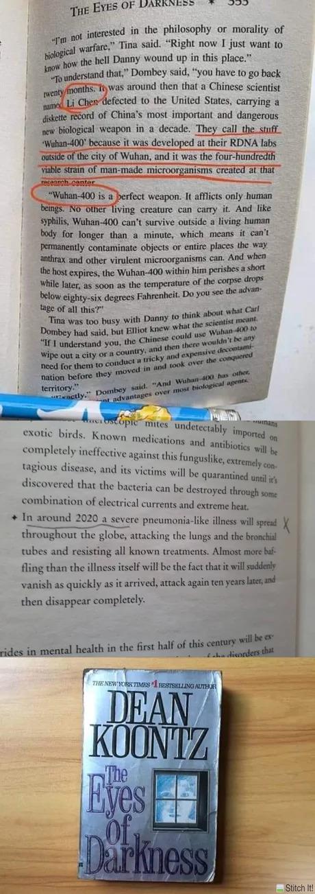 Epidemia de coronavirus, prezisă într-o carte-ficțiune din 1981. Coincidența care a inflamat internetul (FOTO) 645860