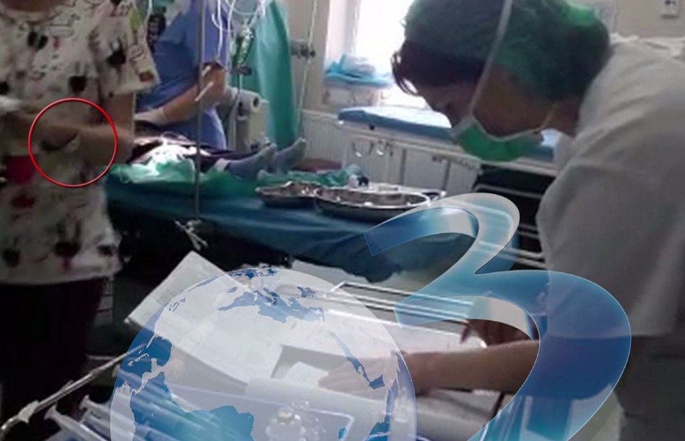 Control la Spitalul Grigore Alexandrescu din Capitală, după ce un medic a fost filmat în timp ce operează fără echipament de protecție