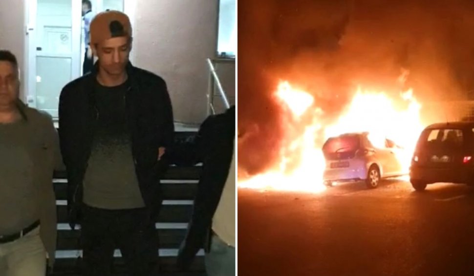 Un tânăr din Bucureşti s-a certat cu iubita şi i-a dat foc la maşină pentru a se răzbuna